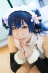 blue_hair choker cosplay detached_sleeves dress hairband love_live!_school_idol_project sonoda_umi yuushi rating:Safe score:0 user:pixymisa
