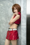 cosplay kabo meiko miniskirt orange_hair pantyhose shorts skirt tubetop vest vocaloid rating:Safe score:1 user:nil!