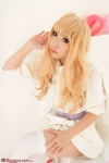 blonde_hair cape cosplay deep_rabbit dress macross macross_frontier macross_frontier:_itsuwari_no_utahime saku sheryl_nome thighhighs zettai_ryouiki rating:Safe score:0 user:nil!