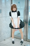 ankle_socks apron bowtie cosplay dress hairband hirasawa_yui k-on! pantyhose petticoat pink_eyes sasa sheer_legwear rating:Safe score:0 user:pixymisa