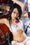 bra drums glasses necklace ozora_saya panties pendant rating:Safe score:2 user:nil!