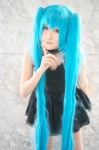 acute_(vocaloid) aqua_hair choker cosplay dress hatsune_miku sagiri twintails vocaloid rating:Safe score:1 user:nil!