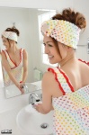 4k-star_062 bathroom cleavage dress headband itou_rina mirror rating:Safe score:0 user:nil!
