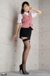 4k-star_101 black_legwear blouse garter_belt masaki_yukina miniskirt skirt thighhighs vest zettai_ryouiki rating:Safe score:0 user:nil!