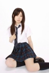 blouse kneesocks narumi_mika pleated_skirt school_uniform skirt tie ys_web_512 rating:Safe score:2 user:nil!