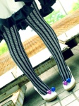 cosplay dress fishnet_pantyhose hirasawa_yui kipi k-on! pantyhose thighhighs rating:Safe score:1 user:nil!
