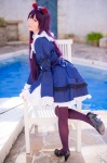 blouse cosplay gokou_ruri hairband mashiro_yuki miniskirt ore_no_imouto_ga_konna_ni_kawaii_wake_ga_nai pantyhose purple_hair purple_legwear shawl skirt rating:Safe score:2 user:nil!