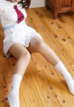 aoi_minamo chocoball cosplay miniskirt panties real_drive real_drive_sennou_chousashitsu sailor_uniform school_uniform skirt socks rating:Safe score:1 user:nil!