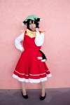 animal_ears blouse cat_ears chen cosplay jumper natsu tail touhou rating:Safe score:0 user:nil!