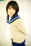 anegasaki_nene arimura_chika cardigan cosplay love_plus pleated_skirt sailor_uniform school_uniform skirt rating:Safe score:0 user:nil!