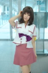 blouse bow cosplay from_the_new_world kneehighs pantyhose sheer_legwear shimotsuki_sato skirt watanabe_saki rating:Safe score:0 user:pixymisa