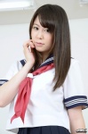 4k-star_213 kato_shina pleated_skirt sailor_uniform school_uniform skirt rating:Safe score:0 user:nil!