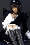 boots cosplay dress hairband matsunaga_ayaka rozen_maiden suigintou wings rating:Safe score:0 user:nil!