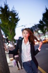 blouse jacket jeans lee_sung_hwa rating:Safe score:0 user:mock