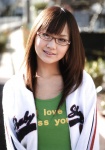 glasses hamada_shouko jacket tank_top rating:Safe score:0 user:nil!