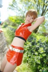boots cosplay croptop default_costume mai meiko miniskirt pantyhose skirt vocaloid rating:Safe score:0 user:nil!
