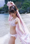 beach bikini ocean swimsuit tanaka_reina towel rating:Safe score:1 user:nil!