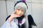 cosplay kousaka_nao rozen_maiden silver_hair suigintou rating:Safe score:0 user:darkgray