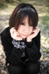 hairband jacket kanato_akira miniskirt skirt sweater thighhighs zettai_ryouiki rating:Safe score:0 user:nil!