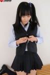 blouse hamada_yuri kneesocks pleated_skirt school_uniform side_ponytail skirt vest rating:Safe score:0 user:nil!