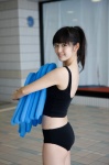 hello_project_digital_books_90 ponytail pool shorts suzuki_airi tank_top rating:Safe score:1 user:nil!