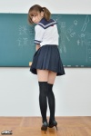 4k-star_141 black_legwear kamata_hiroko pleated_skirt sailor_uniform school_uniform skirt thighhighs twintails zettai_ryouiki rating:Safe score:0 user:nil!