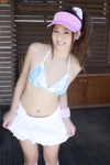 apron bikini kneesocks miniskirt ponytail sayama_ayaka side-tie_bikini skirt swimsuit visor rating:Safe score:0 user:nil!