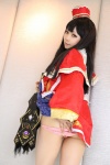 blouse cosplay da_qiao fan hat higurashi_ran miniskirt panties shin_sangoku_musou skirt rating:Safe score:3 user:nil!