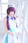 cosplay dress garrison_cap haruka love_live!_school_idol_project love_m@ster purple_hair tojo_nozomi twintails rating:Safe score:1 user:nil!