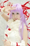 al_azif cosplay demonbane dress purple_hair ribbons tsugihagi_mishin rating:Safe score:0 user:nil!