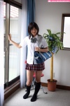 blouse bookbag kneesocks nakai_yukari pleated_skirt school_uniform skirt rating:Safe score:3 user:nil!