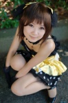 amami_haruka cosplay hiromichi idolmaster pantyhose sheer_legwear rating:Safe score:0 user:Log