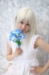 ano_hi_mita_hana_no_namae_wo_bokutachi_wa_mada_shiranai cosplay dress flower honma_meiko kochome ribbon_tie white_hair rating:Safe score:0 user:pixymisa