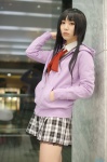 akiyama_mio blouse cosplay hoodie k-on! pleated_skirt school_uniform skirt yaya rating:Safe score:0 user:nil!