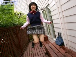 blouse bookbag iino_ayaka kneesocks pleated_skirt school_uniform skirt sweater_vest rating:Safe score:0 user:nil!