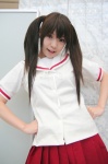 cosplay minami_kana minami-ke miniskirt pleated_skirt sailor_uniform school_uniform skirt tsukimiya_usagi twintails rating:Safe score:0 user:nil!