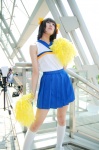 cheerleader_uniform cosplay hairband hair_ribbons kneesocks miniskirt pleated_skirt pom_poms skirt suzumiya_haruhi suzumiya_haruhi_no_yuuutsu tank_top wakame rating:Safe score:0 user:nil!