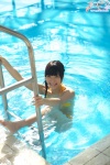 barefoot bikini ponytail pool side-tie_bikini swimsuit wet yume_kana rating:Safe score:0 user:nil!