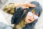 blouse blue_hair cosplay glasses headband makishima_saori nasuvi ore_no_imouto_ga_konna_ni_kawaii_wake_ga_nai trousers twintails rating:Safe score:0 user:pixymisa