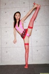bodysuit cleavage dgc_0593 fishnet_stockings kishi_aino microskirt plaid skirt thighhighs rating:Safe score:1 user:nil!