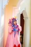 amatsuka_miyu cosplay dress hat patchouli_knowledge purple_hair robe touhou rating:Safe score:0 user:nil!