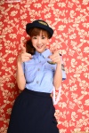blouse costume dgc_0539 hat hoshino_aki miniskirt police_uniform policewoman skirt rating:Safe score:0 user:nil!