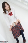 blouse costume girlz_high ishii_kaori kneesocks miniskirt open_clothes plaid pleated_skirt school_uniform skirt rating:Safe score:0 user:nil!