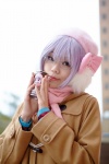 bow coat cosplay ear_muffs eko_(ii) glasses hat nagato_yuki purple_hair sailor_uniform scarf school_uniform suzumiya_haruhi_no_shoushitsu rating:Safe score:0 user:pixymisa