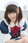 apron cosplay dress hairband konatsu_minato maid maid_uniform original twintails rating:Safe score:1 user:nil!