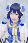 blue_hair corset cosplay double_bun fingerless_gloves fleia love_live!_school_idol_project skirt sonoda_umi rating:Safe score:0 user:nil!