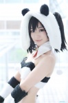bikini_top cosplay detached_sleeves love_live!_school_idol_project maika panda_hat swimsuit twintails yazawa_niko rating:Safe score:0 user:nil!