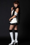 boots dress fujisaki_akane ponytail scarf thighhighs zettai_ryouiki rating:Safe score:0 user:nil!