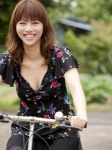 bicycle blouse cleavage kai_marie miniskirt natural_style skirt rating:Safe score:0 user:nil!