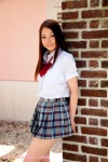 blouse hina_ayuri pleated_skirt school_uniform skirt rating:Safe score:0 user:nil!